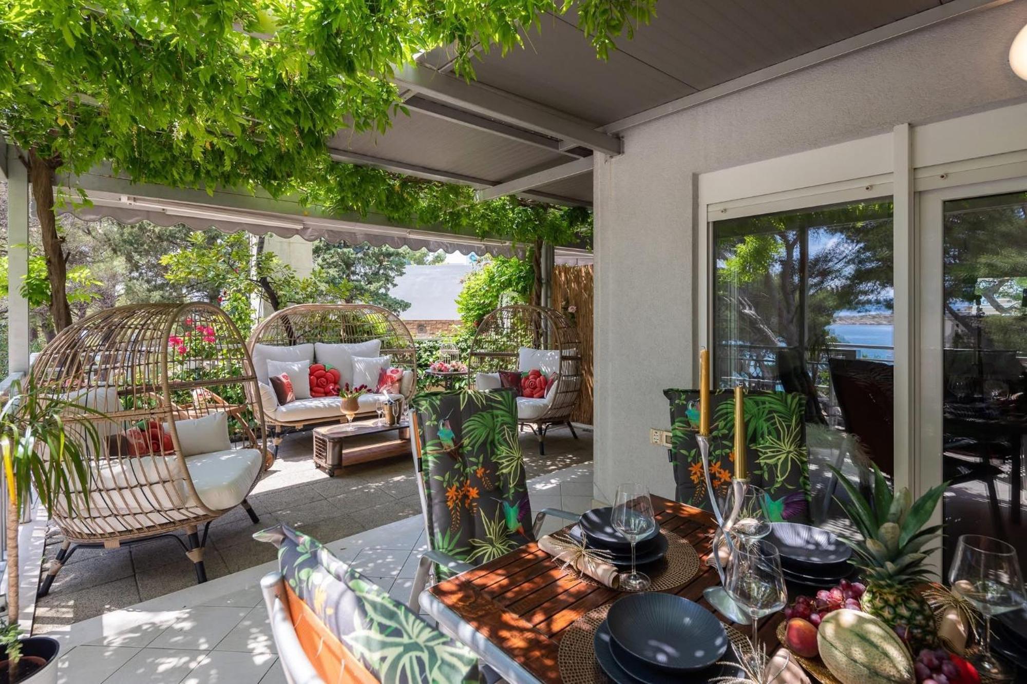 Beachfront Apartment Romilda มาคาร์สกา ภายนอก รูปภาพ